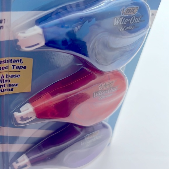 🆕 NEW BIC Wite Out EZ Correct Strong Correction Tape - Picture 2 of 6